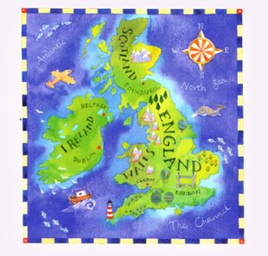 map of britain